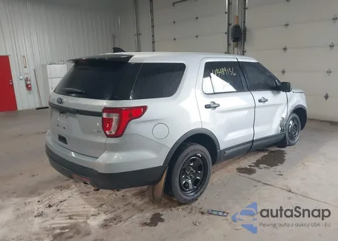 2016 Ford Police Interceptor из США, поврежденный, VIN 1FM5K8AR0GGC92726